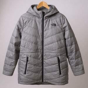 The North Face Tamburello Hooded Parka Jacket Size XL Heathered Gray